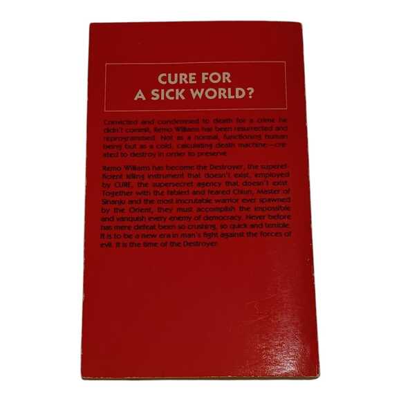 The Destroyer #1 by‎ Warren Murphy 1980 Vintage Paperback 13th Printing - Picture 2 of 5